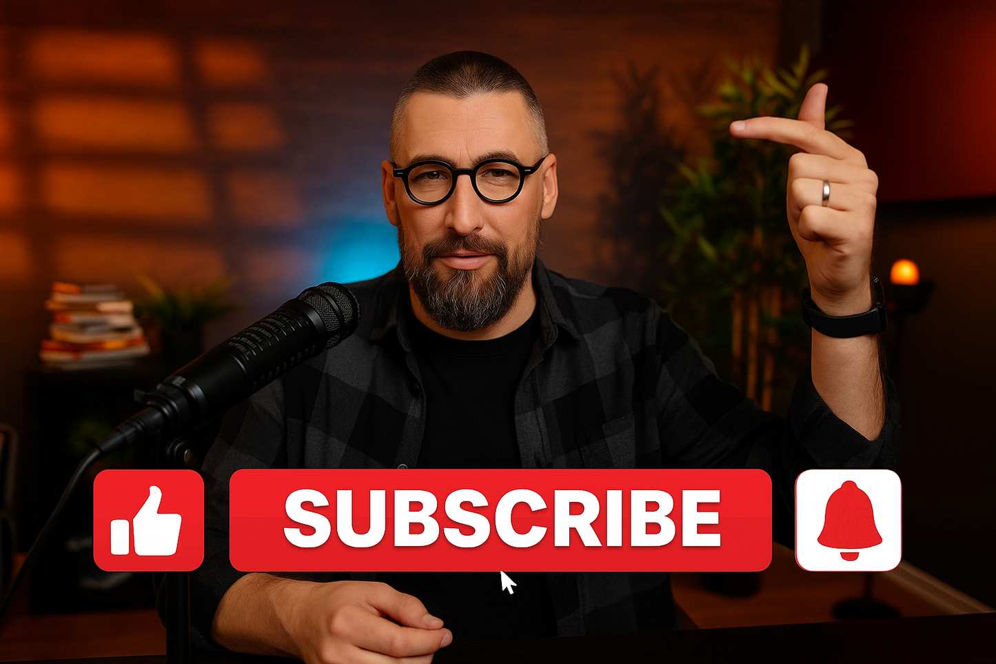 YouTube Video Subscribe Button Overlay